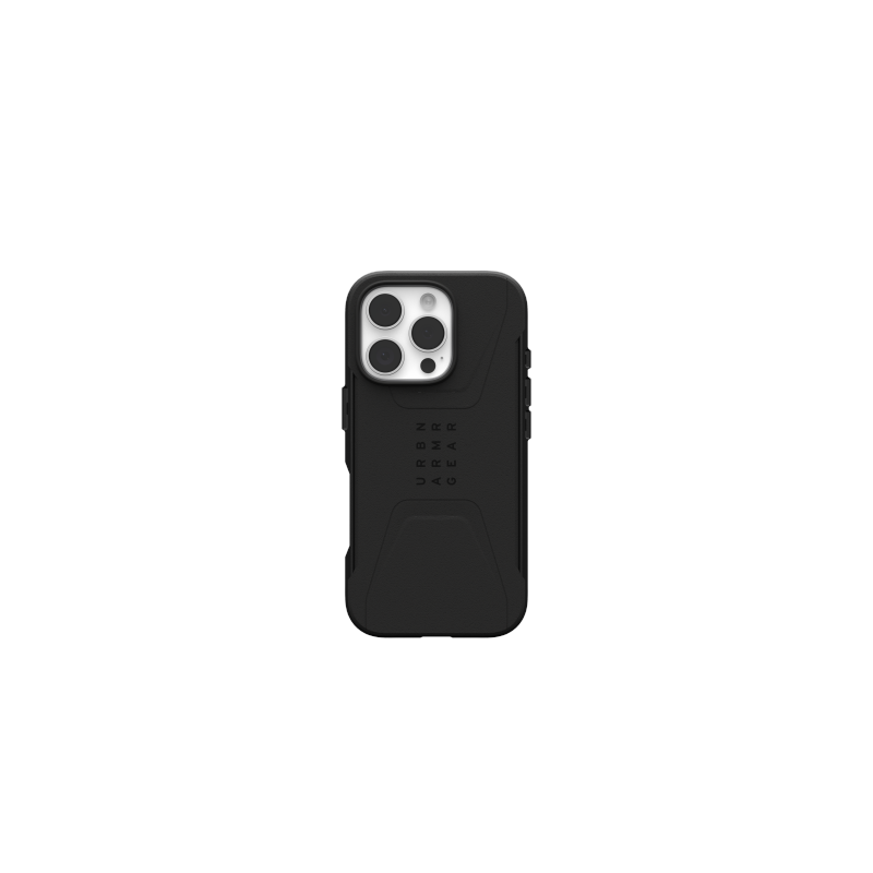 UAG Civilian Magsafe dėklas, skirtas iPhone 16 Pro – juodas