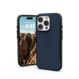 UAG Civilian Magsafe iPhone 16 Pro dėklas – mėlynas