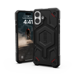UAG „Monarch Pro“ dėklas su „MagSafe“ apsauga, skirtas „iPhone 16 Plus“ – juodas