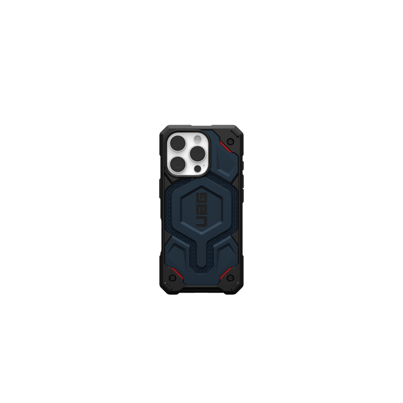 UAG „Monarch Pro“ dėklas su „MagSafe“ apsauga, skirtas „iPhone 16 Pro“ – mėlynas