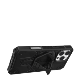 UAG „Monarch Pro Magsafe Bundle“ dėklas su magnetiniu žiediniu stovu, skirtas „iPhone 16 Pro Max“ – juodas