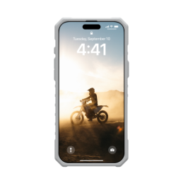UAG Pathfinder Clear Magsafe iPhone 16 Pro Max dėklas – žalias