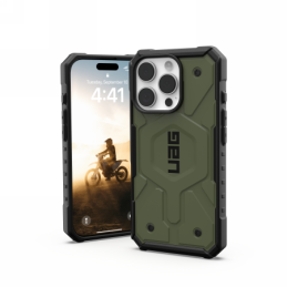 UAG Pathfinder Magsafe iPhone 16 Pro dėklas – žalias