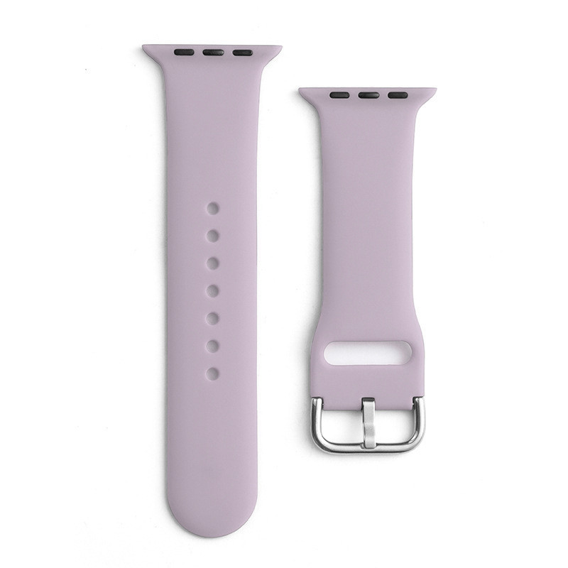 Silikoninis dirželis APS Apple Watch 38/ 40/ 41 mm dirželiui - violetinė
