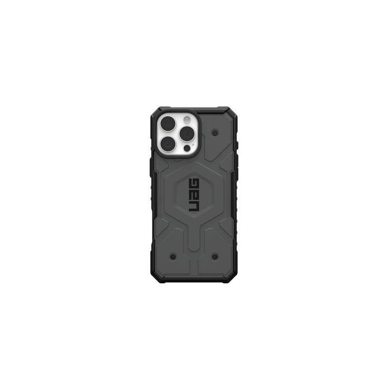 UAG Pathfinder Magsafe dėklas, skirtas iPhone 16 Pro Max - sidabrinis