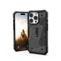 UAG Pathfinder SE Magsafe iPhone 16 Pro dėklas – pilkas