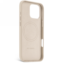 „Decoded“ odinis „iPhone 16 Pro Max“ dėklas su „MagSafe“ apsauga – smėlio spalvos