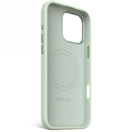 „Decoded“ antimikrobinis silikoninis „Stacks“ galinis dėklas su „MagSafe“, skirtas „iPhone 16 Pro Max“ – žalias