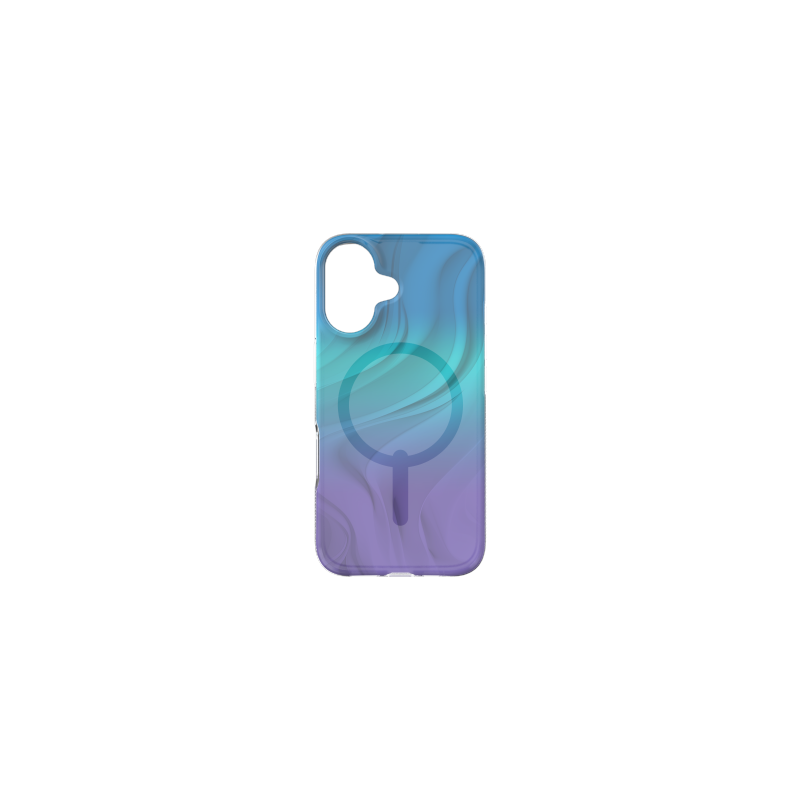 ZAGG Milan Snap MagSafe iPhone 16 dėklas – violetinis