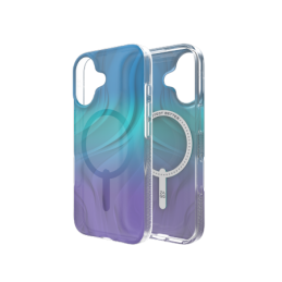 ZAGG Milan Snap MagSafe iPhone 16 dėklas – violetinis