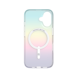 ZAGG Milan Snap MagSafe iPhone 16 dėklas – vaivorykštinis