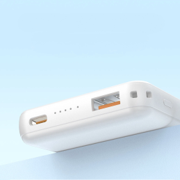 Išorinė baterija Dudao K14S+ 10000mAh 20W USB-A / USB-C / MagSafe su stovu - balta