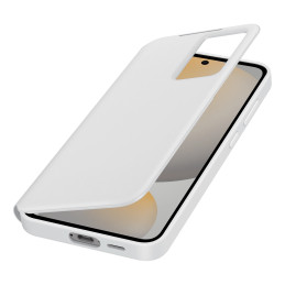 „Samsung Smart View“ piniginės dėklas EF-ZS721CWEGWW, skirtas „Samsung Galaxy S24 FE“ – baltas