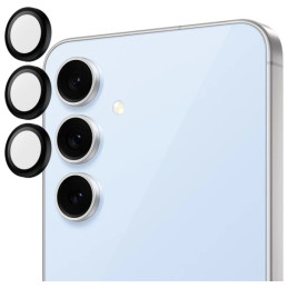 „PanzerGlass Hoops“ fotoaparato dėklas, skirtas „Samsung Galaxy S23 FE“ – juodas