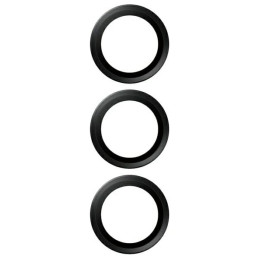 „PanzerGlass Hoops“ fotoaparato dėklas, skirtas „Samsung Galaxy S23 FE“ – juodas