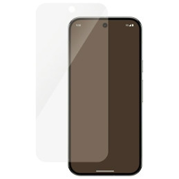„PanzerGlass“ itin plataus kampo grūdinto stiklo ekrano apsauga, skirta „Google Pixel 9 / 9 Pro“ – skaidrus