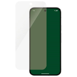 „PanzerGlass“ itin plataus kampo grūdinto stiklo ekrano apsauga, skirta „Google Pixel 9 Pro XL“ – skaidrus