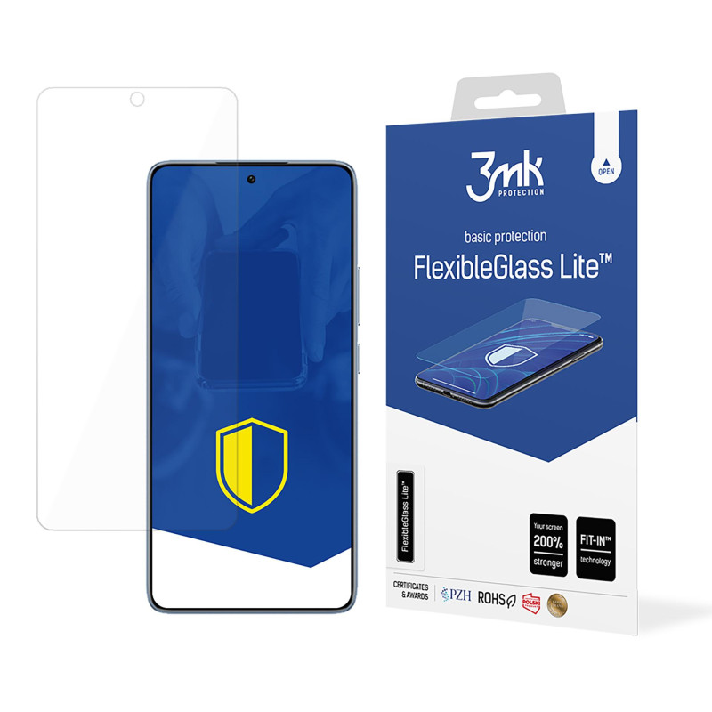 Hibridinis stiklas 3mk FlexibleGlass Lite Xiaomi 14T / 14T Pro