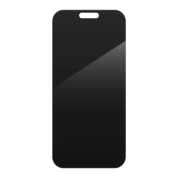 ZAGG InvisibleShield Glass Elite Privacy dėklas, skirtas iPhone 16 Pro Max telefonui