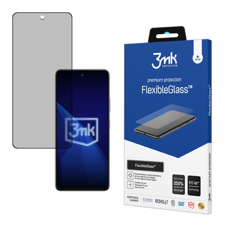 Hibridinis stiklas 3mk FlexibleGlass™ ant Infinix Hot 50 4G
