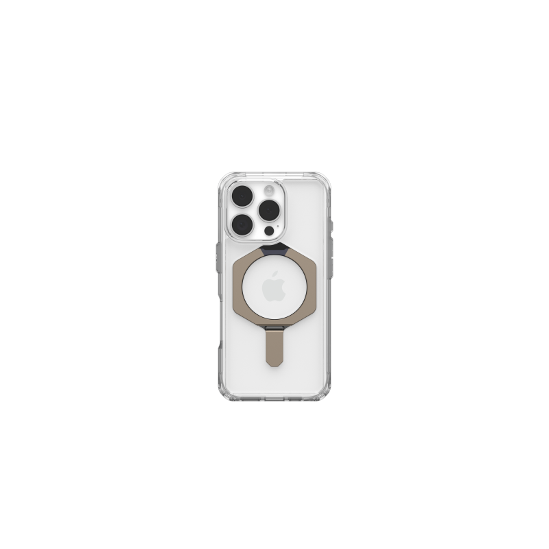 UAG Plyo XTE Magsafe dėklas, skirtas iPhone 16 Pro – skaidrus titano spalvos