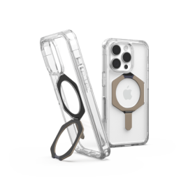 UAG Plyo XTE Magsafe dėklas, skirtas iPhone 16 Pro – skaidrus titano spalvos