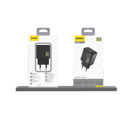 „Dudao A27S 25W GaN USB-A“ įkroviklis – juodas