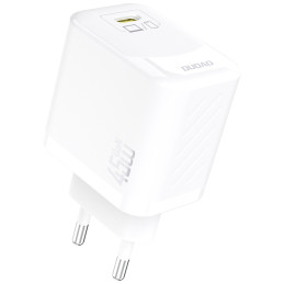 „Dudao A28“ 45 W „GaN USB-C“ sieninis įkroviklis – baltas