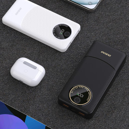 Nešiojamoji baterija Dudao K12 10000mAh PD22.5W USB-A, USB-C - balta