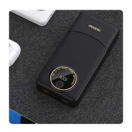 Nešiojamoji baterija Dudao K12Pro 22.5W PD 20000mAh USB-A, USB-C - juoda