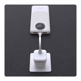 Nešiojamoji baterija Dudao K12Pro 22.5W PD 20000mAh USB-A, USB-C - balta