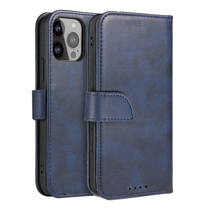 Magnetinis dėklas su atlenkimu, skirtas „Samsung Galaxy S25“ – mėlynas