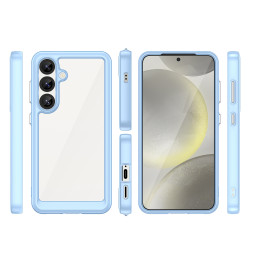 „Outer Space“ dėklas su gelio rėmeliu, skirtas „Samsung Galaxy S25“ – mėlynas