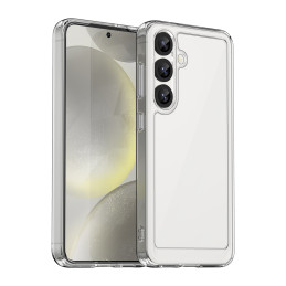 „Outer Space“ dėklas su gelio rėmeliu, skirtas „Samsung Galaxy S25“ – skaidriai juodas