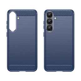 Anglies pluošto dėklas, skirtas „Samsung Galaxy S25+“ – mėlynas