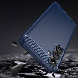 Anglies pluošto dėklas, skirtas „Samsung Galaxy S25+“ – mėlynas