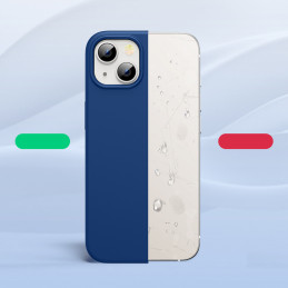 Ugreen Protective Silicone Case guminis lankstus silikoninis dėklo dangtelis iPhone 13 mėlynai