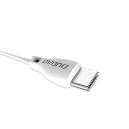 Dudao kabelis USB Type C 2.1A 2m baltas (L4T 2m baltas)