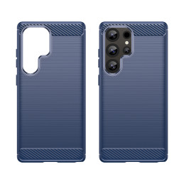 Anglies pluošto dėklas, skirtas „Samsung Galaxy S25 Ultra“ – mėlynas