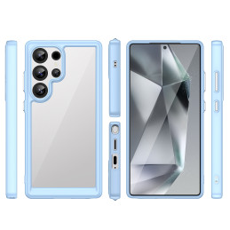 „Outer Space“ dėklas su gelio rėmeliu, skirtas „Samsung Galaxy S25 Ultra“ – mėlynas
