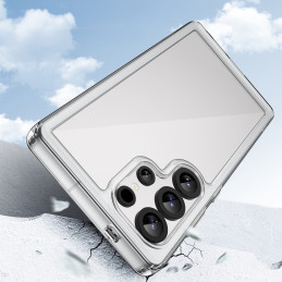 „Outer Space Case“ silikoninis dėklas su gelio rėmeliu, skirtas „Samsung Galaxy S25 Ultra“ – skaidrus